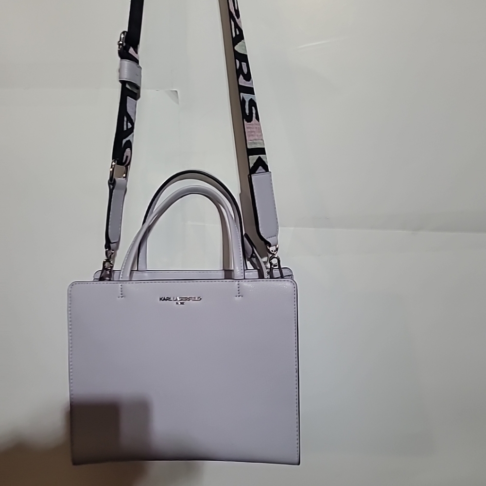 Karl Lagerfeld White Handbag
